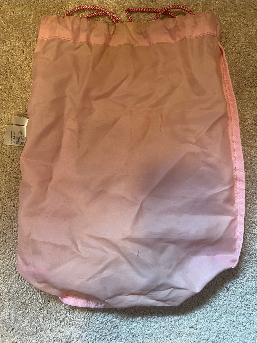Pink Heart Drawstring Bag - Picture 6 of 7